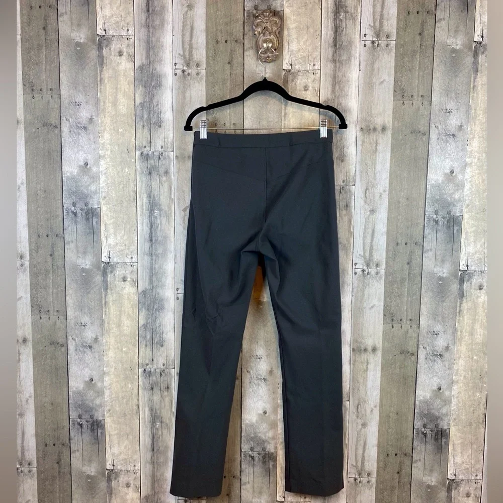 M.M. Lafleur The Foster Cigarette Pant - PowerStretch in Monsoon Grey Size 6.